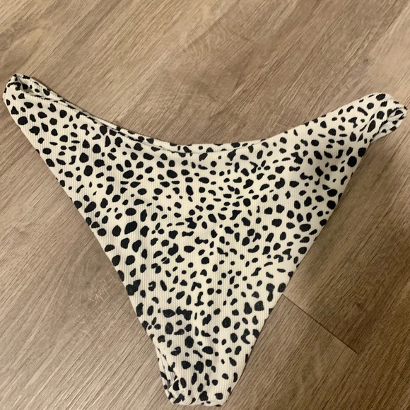 Dalmatian Print Cheeky Bikini Bottoms - Picture 3 of 3